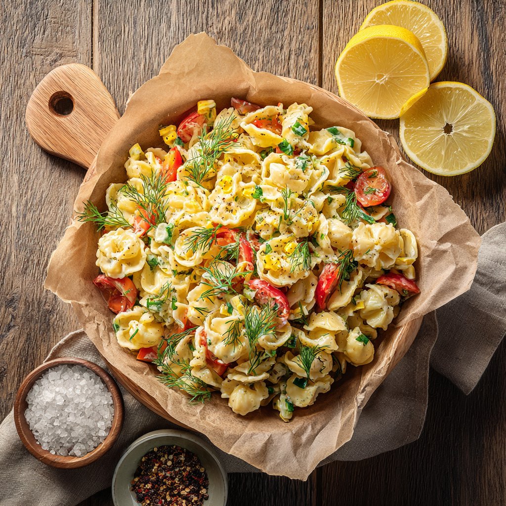 Zesty Lemon Dill Pasta Salad