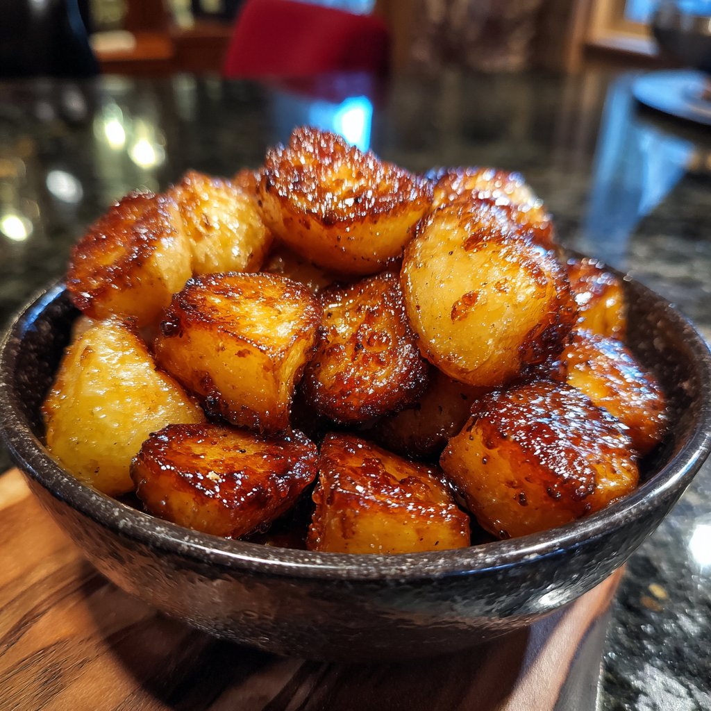 Honey Glazed Airfryer Potatoes
