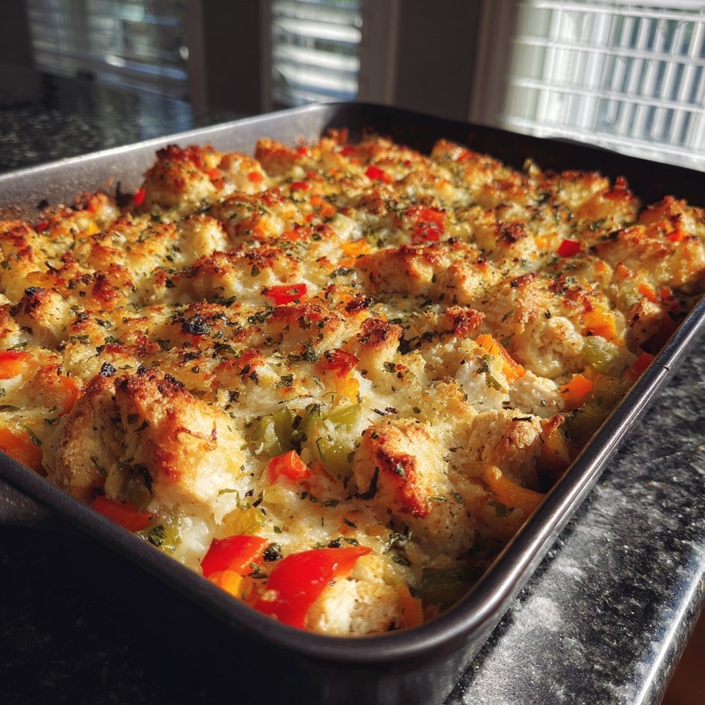 Quick Chicken and Veggie Bake