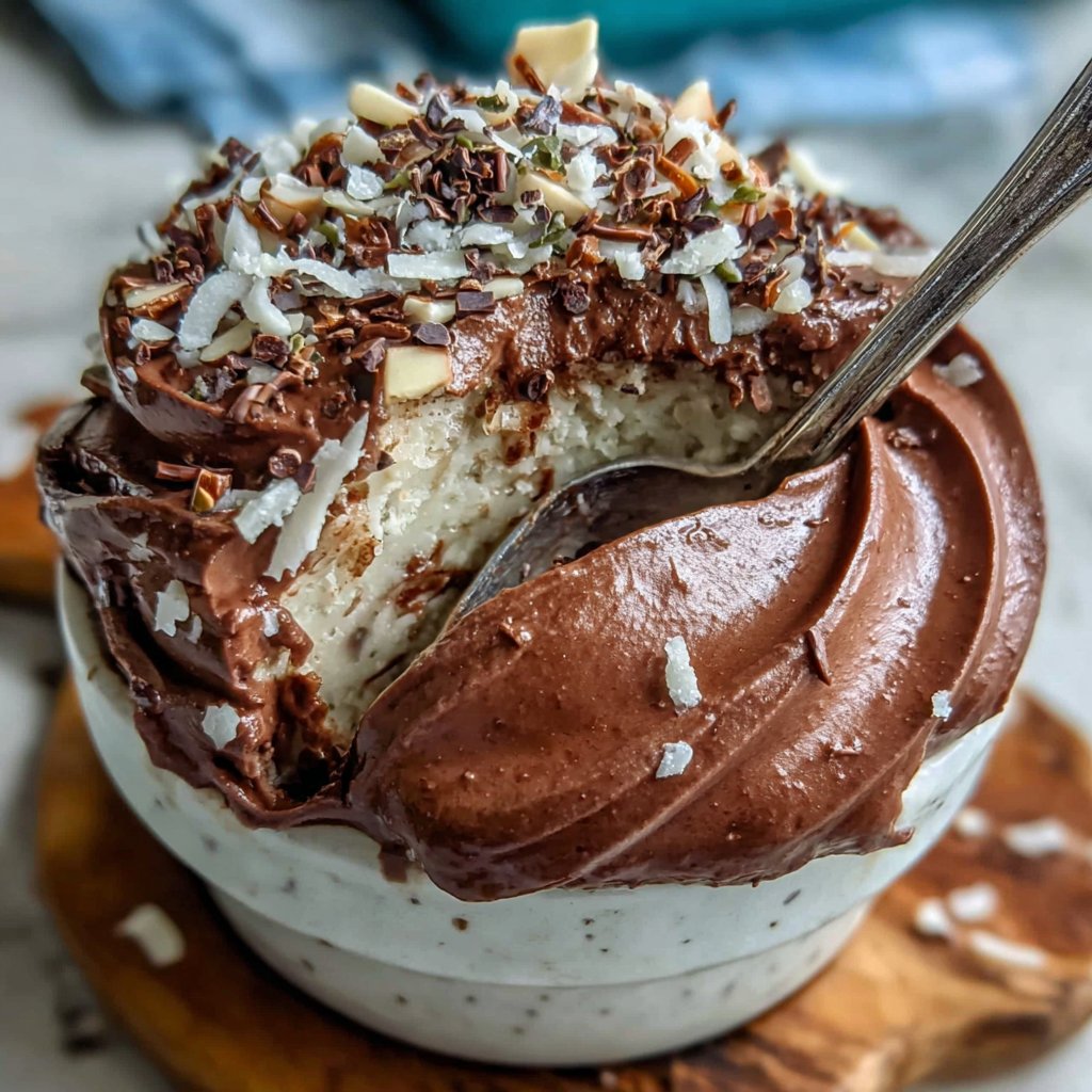 Cottage Cheese Chocolate Mousse