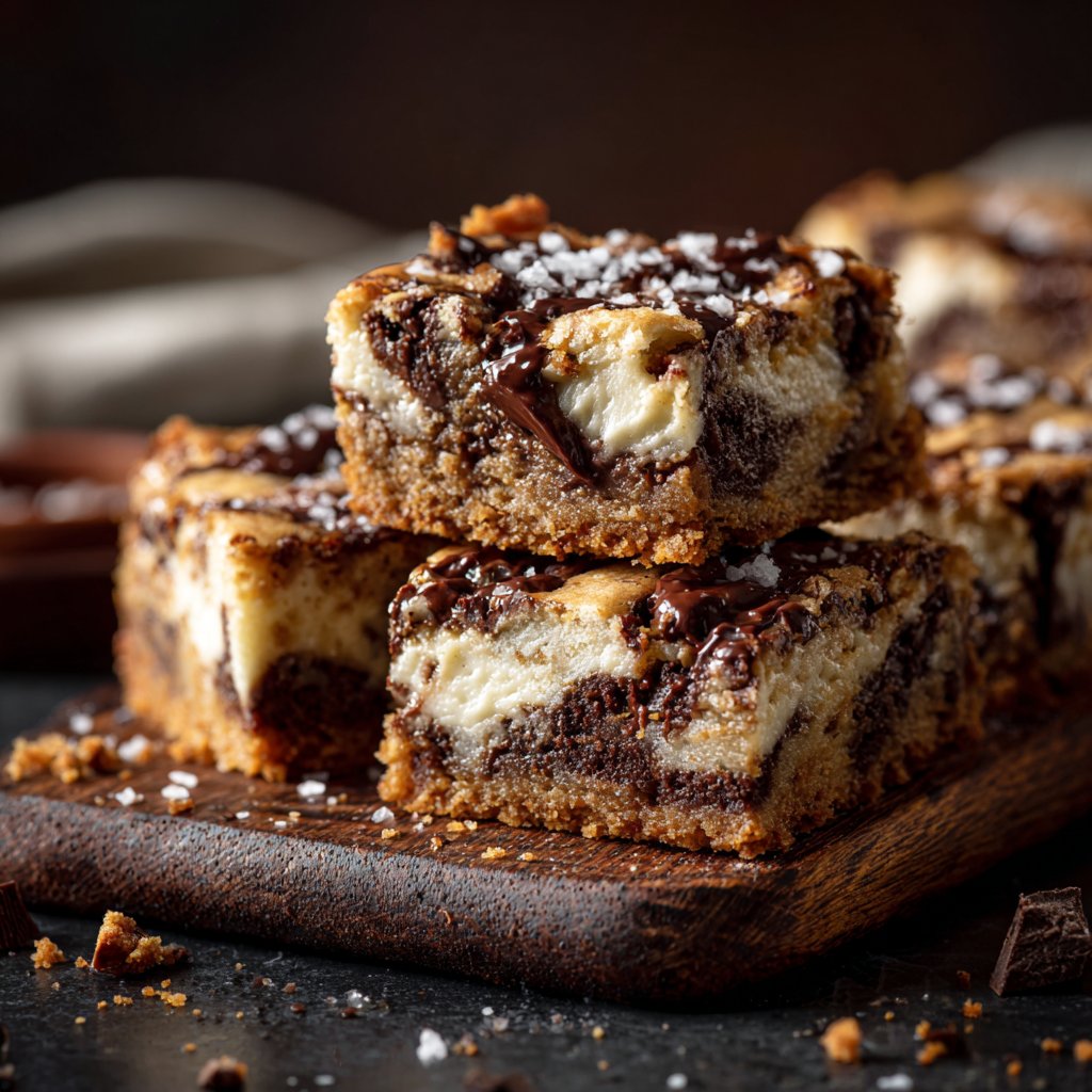 Cheesecake Chocolate Chip Cookie Bars
