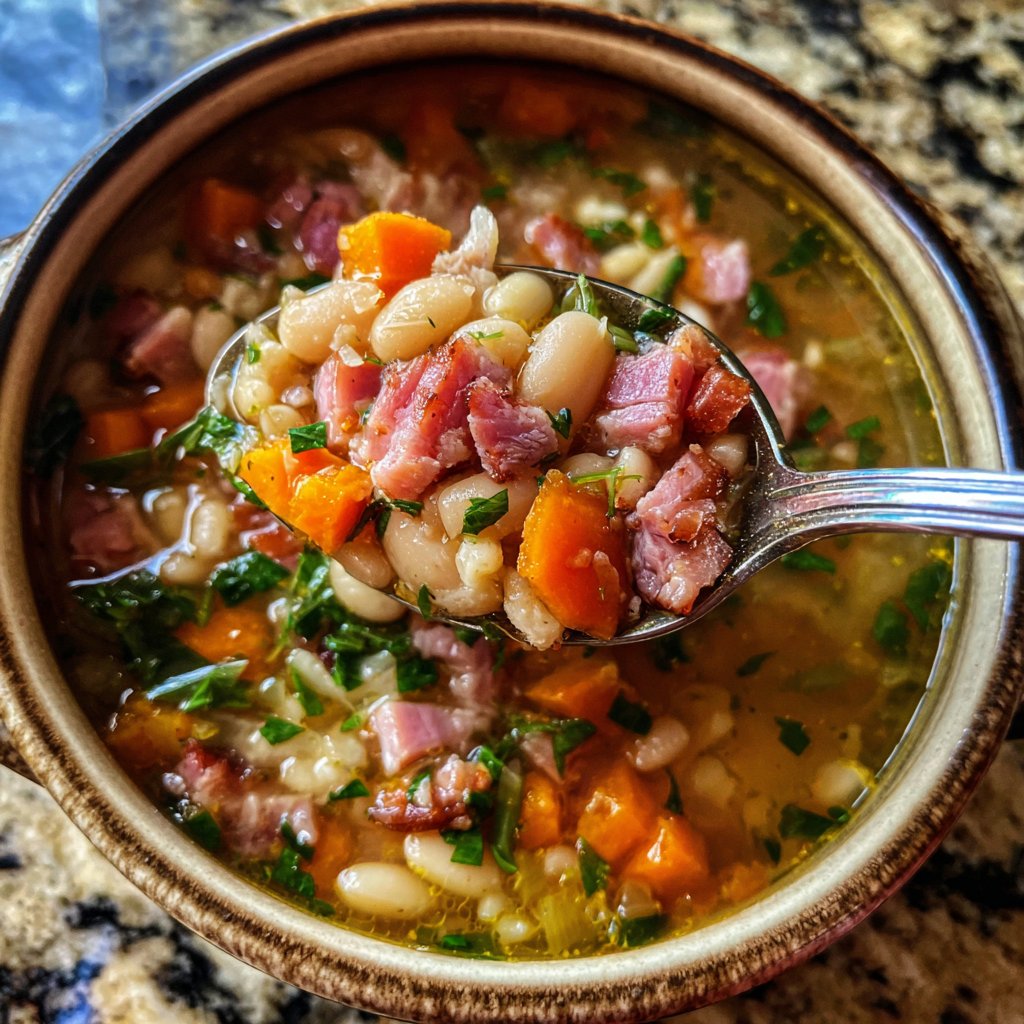 Ham and Navy Bean Soup