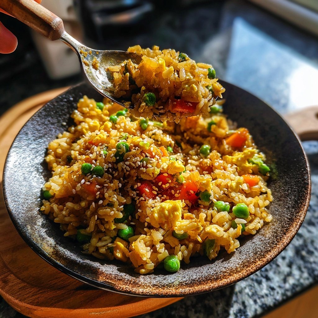 Quick 10 Minute Egg Fried Rice
