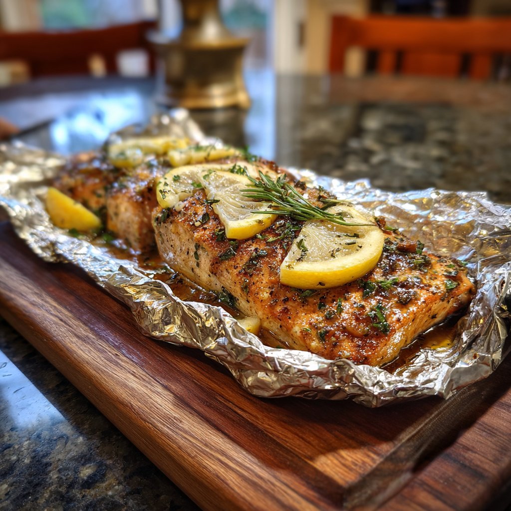 Flavorful Foil-Wrapped Fish Dinner
